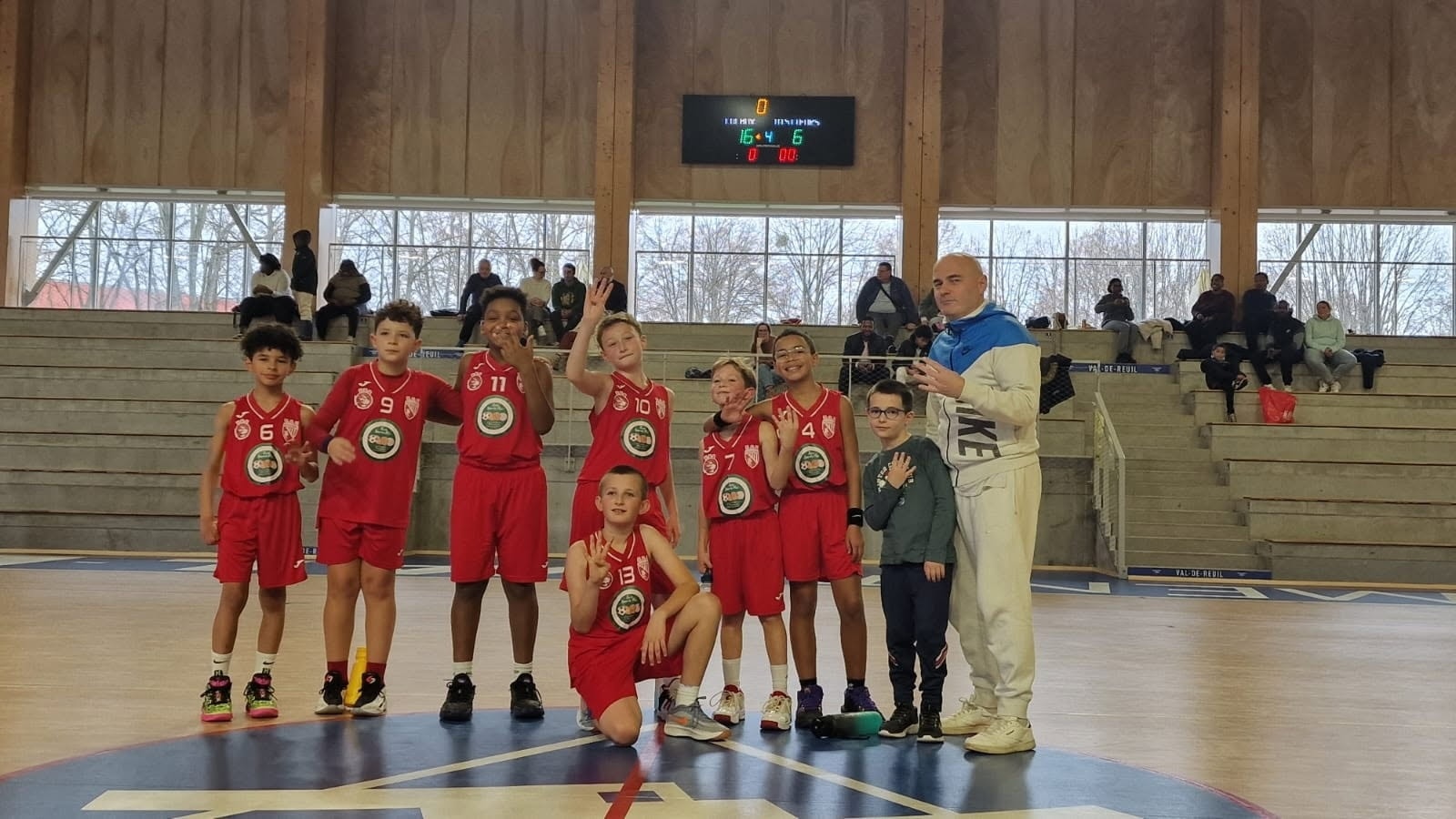 Très belle victoire de l’équipe 1 !